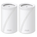 TP-Link Deco BE65, BE1100, Wi-Fi 7 Whole-Home Mesh System - 2 Pack