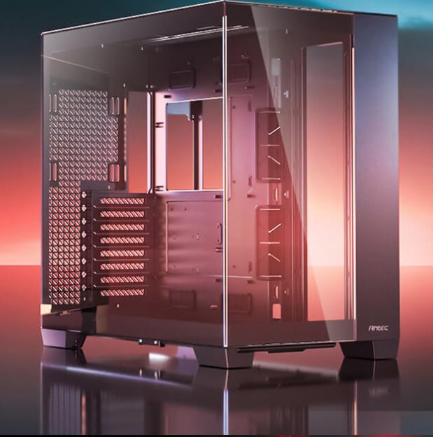 Antec Constellation C8 Full-View E-ATX 440mm GPU. Full Tower Case BLACK