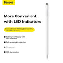 Baseus Smooth Writing 2 Series Stylus with LED Indicators, White