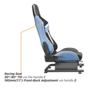 Bracom Racing Simulator Cockpit with Gear Shift Mount