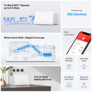 Mercusys Halo H47BE, BE9300 Whole Home Mesh Wi-Fi 7 System - 2 Pack