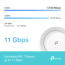 TP-Link Deco BE65 BE11000 Whole Home Mesh WiFi 7 System - 3 Pack