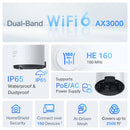 TP-Link Deco X50-Outdoor(1-pack), AX3000 Outdoor / Indoor Whole Home Mesh WiFi