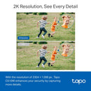 TP-Link Tapo C510W Outdoor Pan/Tilt Security WiFi Camera, 2k 1080P, 360  horizontal and 130 vertical view, Power : AC Adapter