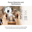 TP-Link Tapo C212 Indoor Pan/Tilt Home Security Wi-Fi Camera, 2K 3MP, Power : AC Adapter