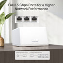 Mercusys Halo H47BE, BE9300 Whole Home Mesh Wi-Fi 7 System - 2 Pack