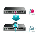 TP-LINK SG108PE 8-Port Gigabit Easy Smart Switch with 4-Port PoE