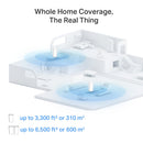 TP-Link Deco XE200 AXE11000 Whole Home Mesh Wi-Fi 6E System - 2 Pack