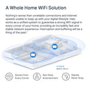 Mercusys Halo H80X AX3000 Whole Home Mesh WiFi 6 System - 2 Pack