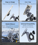 Baseus PrimeTrip Series Stick-on Type Bike Phone Mount Cosmic Black