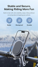 Baseus PrimeTrip Series Stick-on Type Bike Phone Mount Cosmic Black