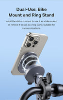 Baseus PrimeTrip Series Stick-on Type Bike Phone Mount Cosmic Black