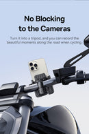 Baseus GoTrip Series Bike Phone Mount Rearview Mirror Version Cluster Black