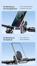 Baseus PrimeTrip Series Stick-on Type Bike Phone Mount Cosmic Black