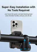 Baseus GoTrip Series Bike Phone Mount Rearview Mirror Version Cluster Black