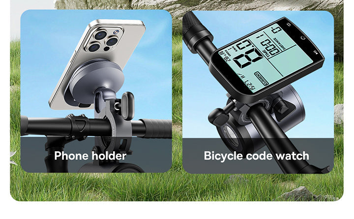 Baseus PrimeTrip Series Dual-Color Bike Light 2-in-1 Set Cosmic Black