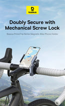 Baseus PrimeTrip Series Magnetic Bike Phone Holder Cosmic Black