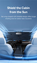 Baseus CoolRide Series Windshield Sunshade Umbrella Cluster Black