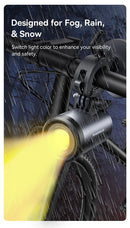 Baseus PrimeTrip Series Dual-Color Bike Light 2-in-1 Set Cosmic Black