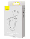 Baseus Lite Series USB-A to SD/TF Card Reader Grey
