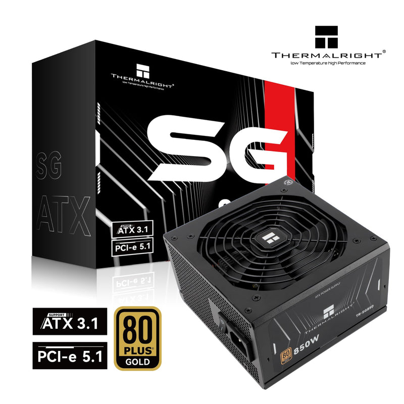 Thermalright TR-SG 850 80+ Gold modular PSU, ATX 3.1
