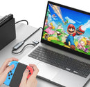 Vention HDMI-A to USB-C/USB-A Video Capture Card 0.1M Gray