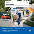 TP-Link Tapo C615F KIT Solar-Powered Floodlight Pan/Tilt Security Camera Kit