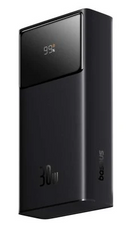 OS-Baseus Star-Lord Digital Display Fast Charging Power Bank 10000mAh 30W Cluster Black ï¼ˆWith Simple Series Charging Cable USB to Type-C 3A 0.3m Blackï¼‰