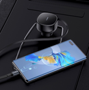 Baseus Enjoyment Pro Car Charger Retractable USB C & iPhone Cable 60W Cluster Black