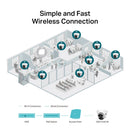 TP-Link VIGI C440-W (4mm) 4MP Full-Colour Wi-Fi Turret Network Camera