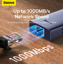 OS-Baseus UltraJoy Series 4-Port HUB Space Greyï¼ˆType-C to USB3.0*4ï¼‰