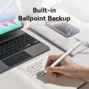 Vention 3-in-1 Magnetic Stylus Pen White Aluminum Alloy Type