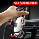 Baseus Metal Age Gravity Phone Car Mount (CD Version) Black