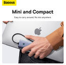 OS-Baseus UltraJoy Series 4-Port HUB Space Greyï¼ˆType-C to USB3.0*4ï¼‰
