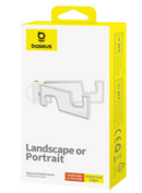 Baseus Portable Series Folding Phone Stand Moon White