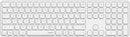 Rapoo E9550L Wireless Multi-mode Ultra-slim 110 Key Keyboard with Bluetooth and 2.4g White