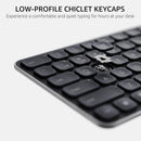 Rapoo E9350L Wireless Multi-mode Ultra-slim 99 Key Keyboard with Bluetooth and 2.4g