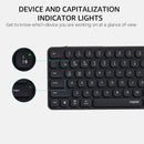 Rapoo E9350L Wireless Multi-mode Ultra-slim 99 Key Keyboard with Bluetooth and 2.4g
