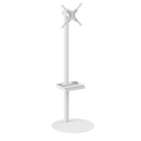 Bracom Chic TV Display Floor Stand White