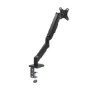 Bracom Super Economical Gas Spring Monitor Arm with USB Ports Black