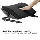 Bracom Adjustable Foot Rest Black