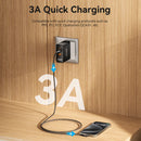 Vention USB 2.0 Type-C Male to Type-C Male Right Angle 3A Cable 2M Gray Aluminum Alloy Type