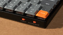 Keychron K1M-B3 80% Brown Switch RGB Black QMK/VIA Low Profile Gateron Wireless Mechanical  Keyboard
