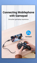 Vention USB-C Male to USB 3.0 Female OTG Adapter Gray Aluminum Alloy Type