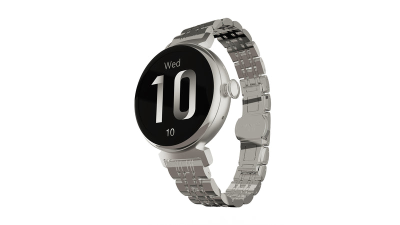 HiFuture Aura, outdoor bluetooth calling smartwatch, 1.04" AMOLED Display, Silver