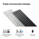 Keychron B5 Pro Ultra-Slim Wireless Keyboard - Ivory White
