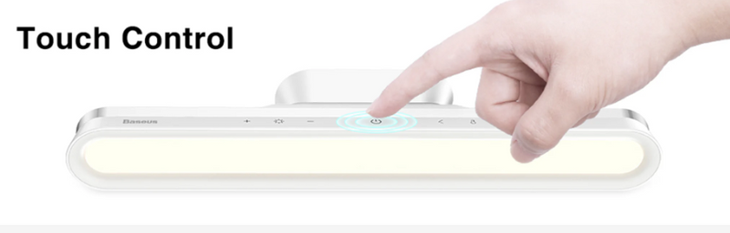 Baseus Magnetic Stepless Dimming Charging Desk Lamp Pro White