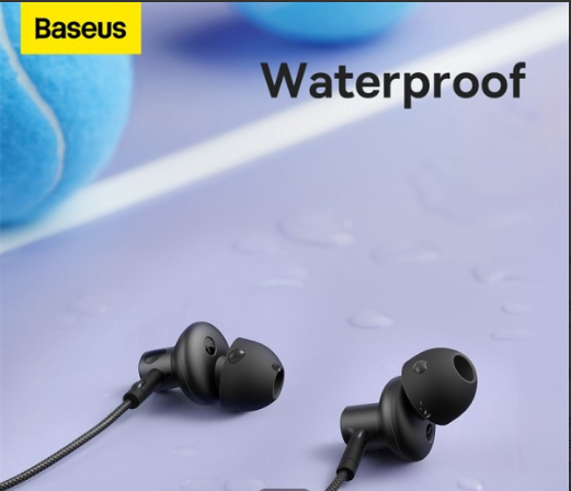 Baseus Bowie P1 Neckband Wireless Earphones Cluster Black