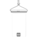 OS-Baseus AquaGlide Waterproof Phone Pouch with Cylindrical Slide Lock Moon White