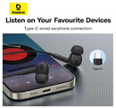 Baseus Encok CZ18 Wired Earphones - Black
